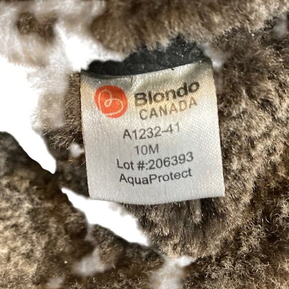 Blondo, Martine Suede Boots Black Winter Fur, Aqua Protected - Picture 7 of 8